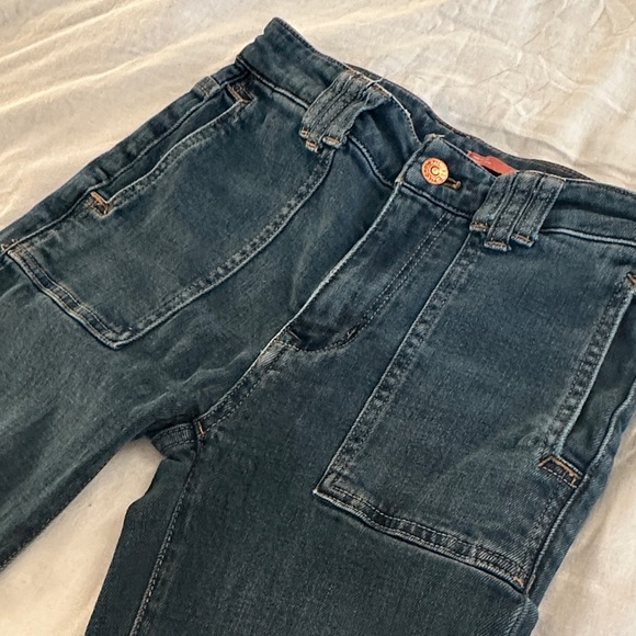 Anthropologie - Pilcro High Rise Dark Blue Jeans - Picture 8 of 12